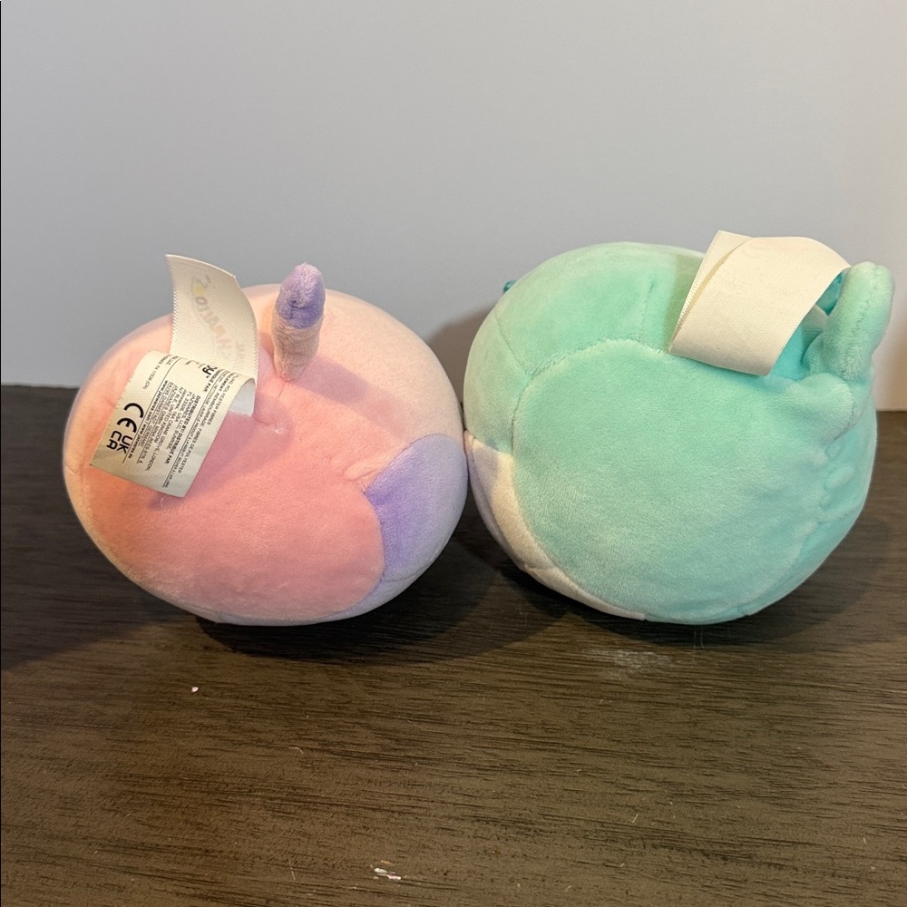 Squishmallow lot of 2 Sheldon and patty 5” - Picture 3 of 3